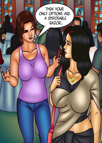 Cover of Savita Bhabhi 128 - Waxing Erotic